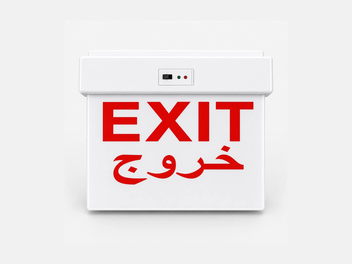 ZA-068 阿拉伯文 EXIT 应急标志灯